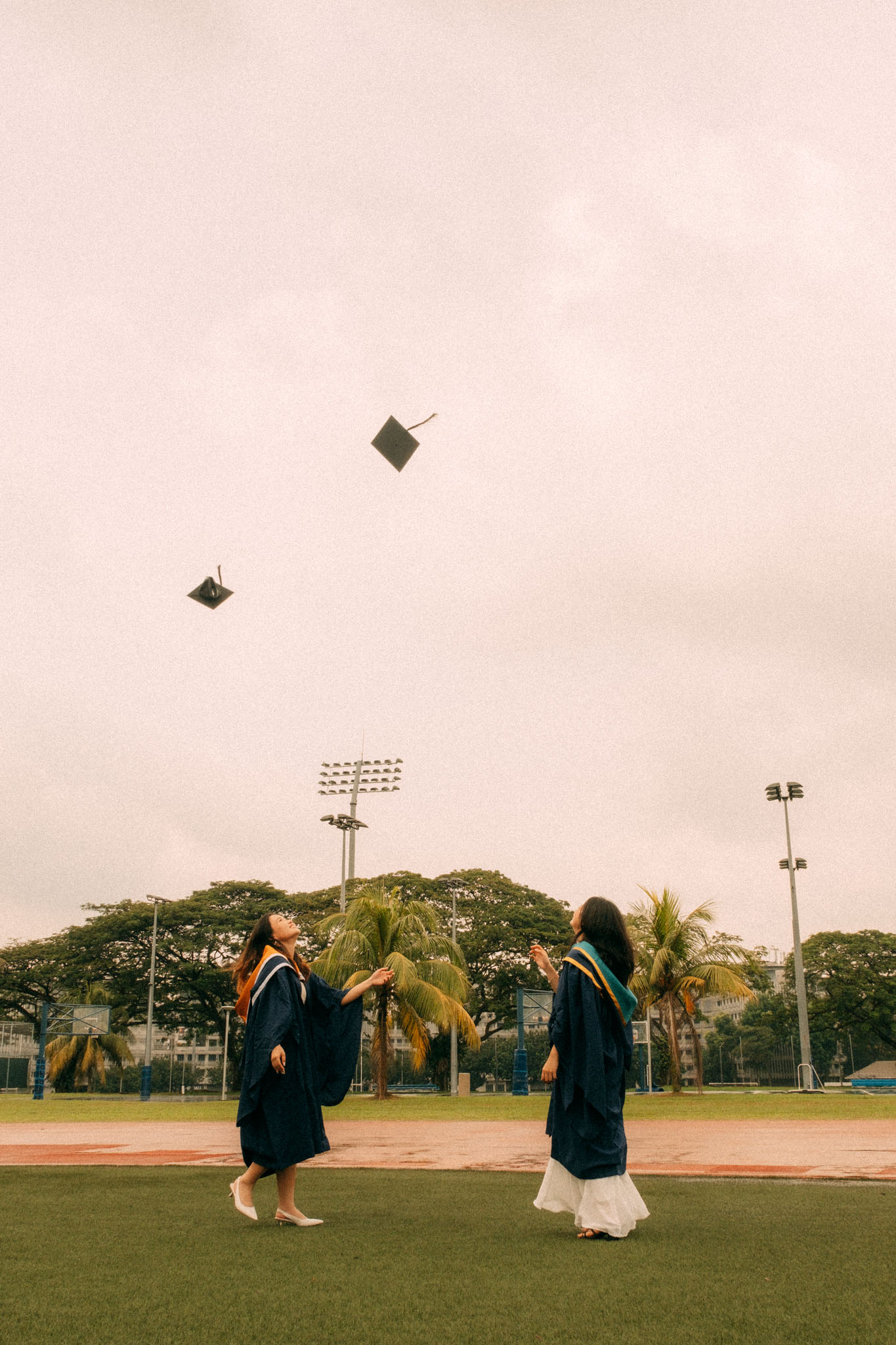 NTU SRC Graduation Photos with Bestie