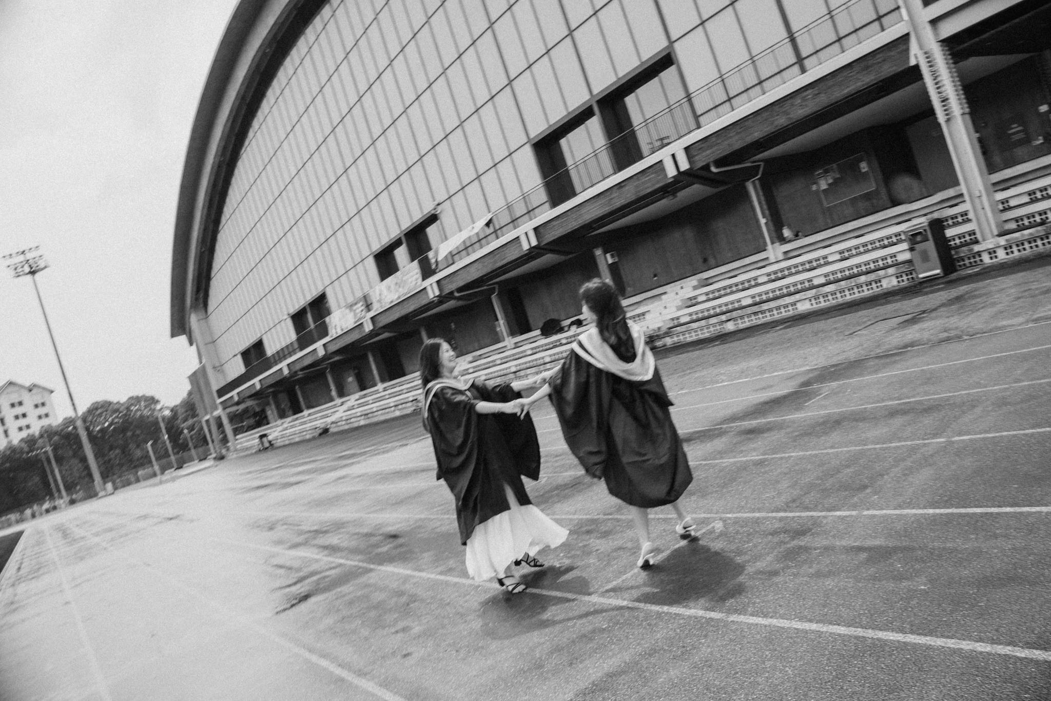 NTU SRC Graduation Photos with Bestie