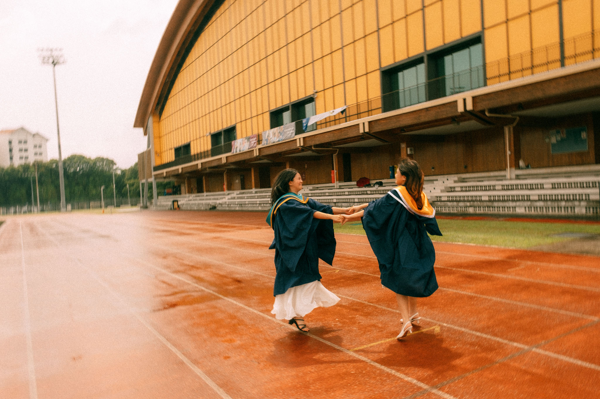 NTU SRC Graduation Photos with Bestie