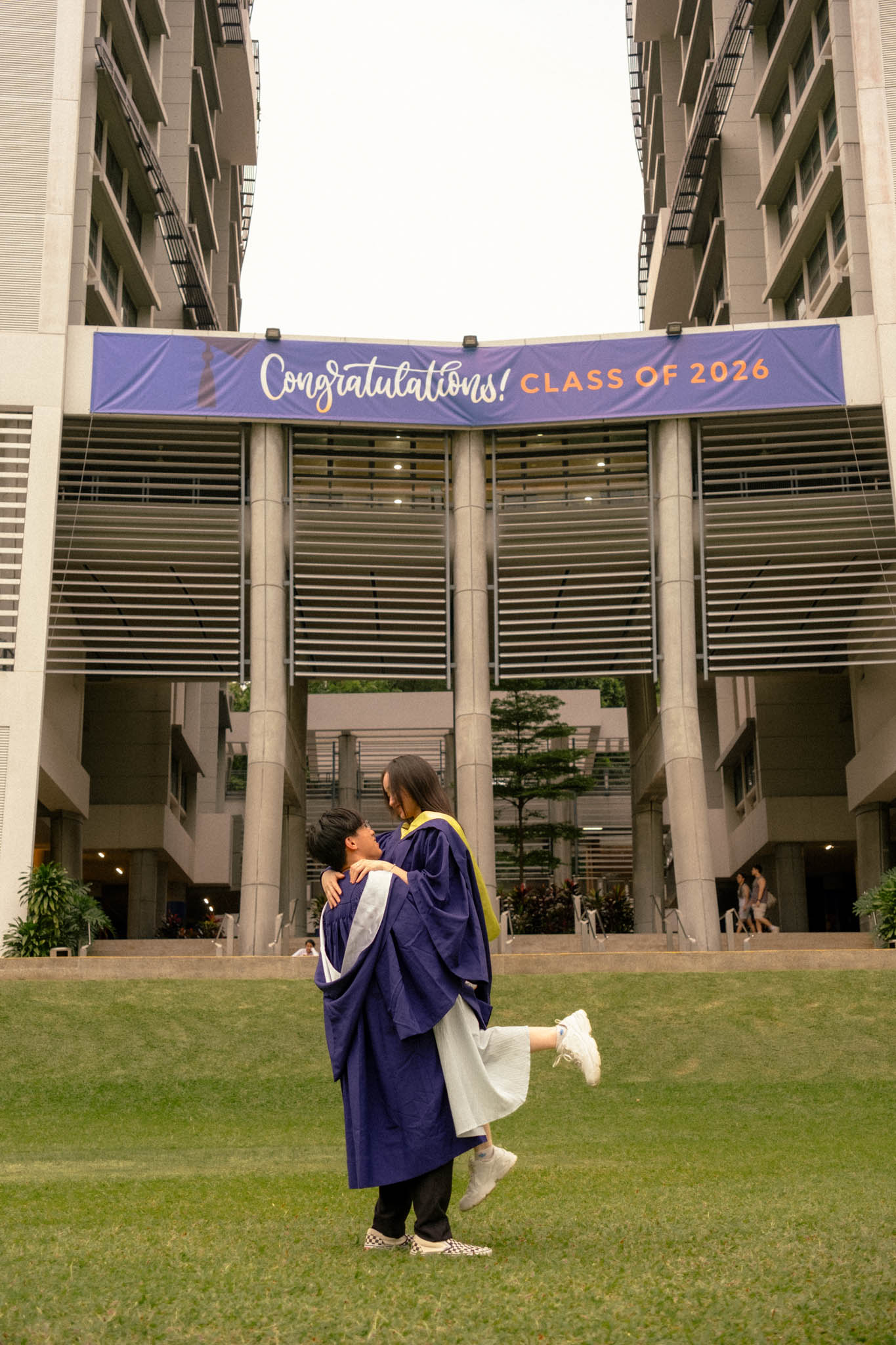 A & Z Graduation at NUS Business School, RVRC and Utown