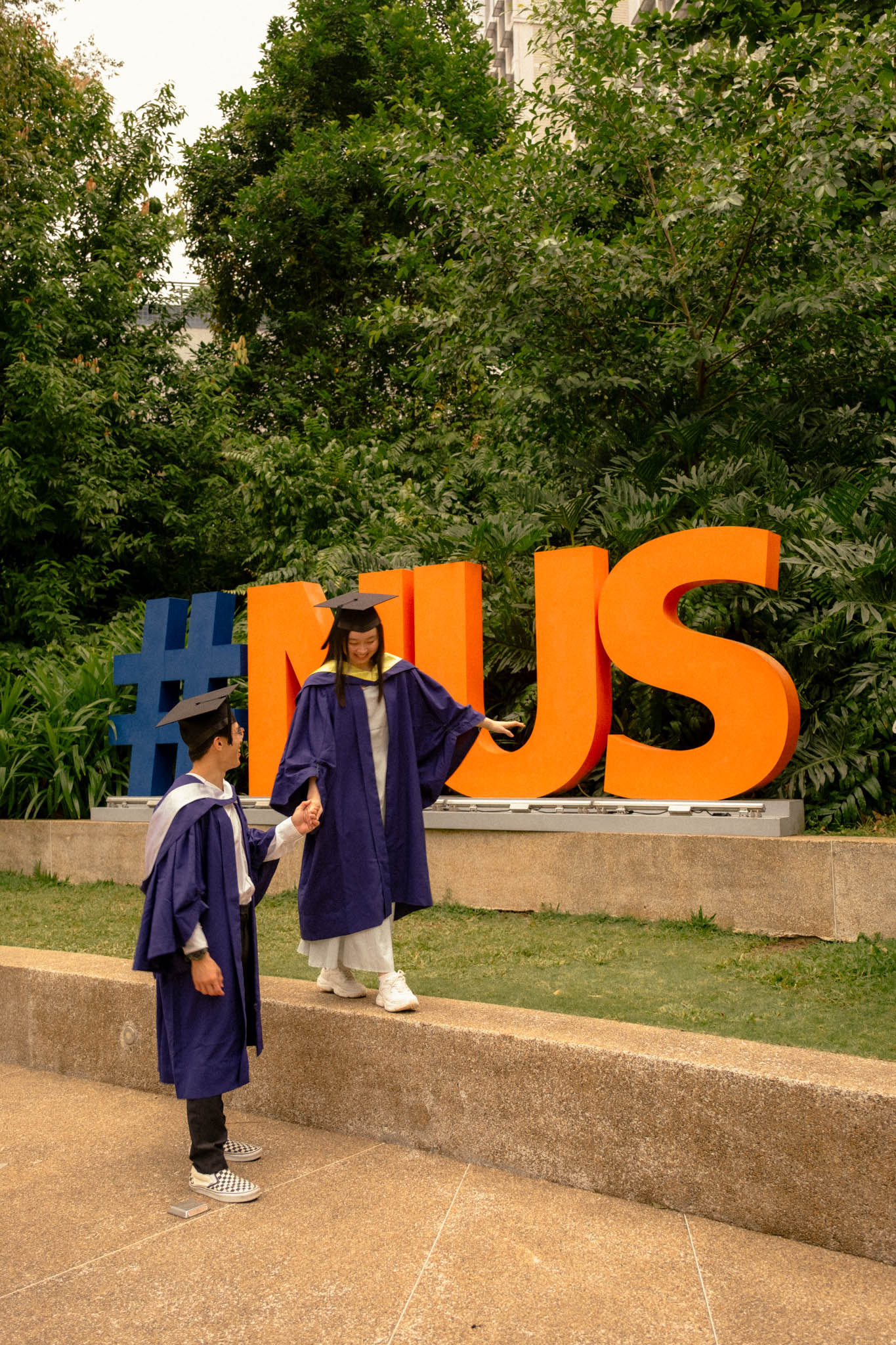 A & Z Graduation at NUS Business School, RVRC and Utown