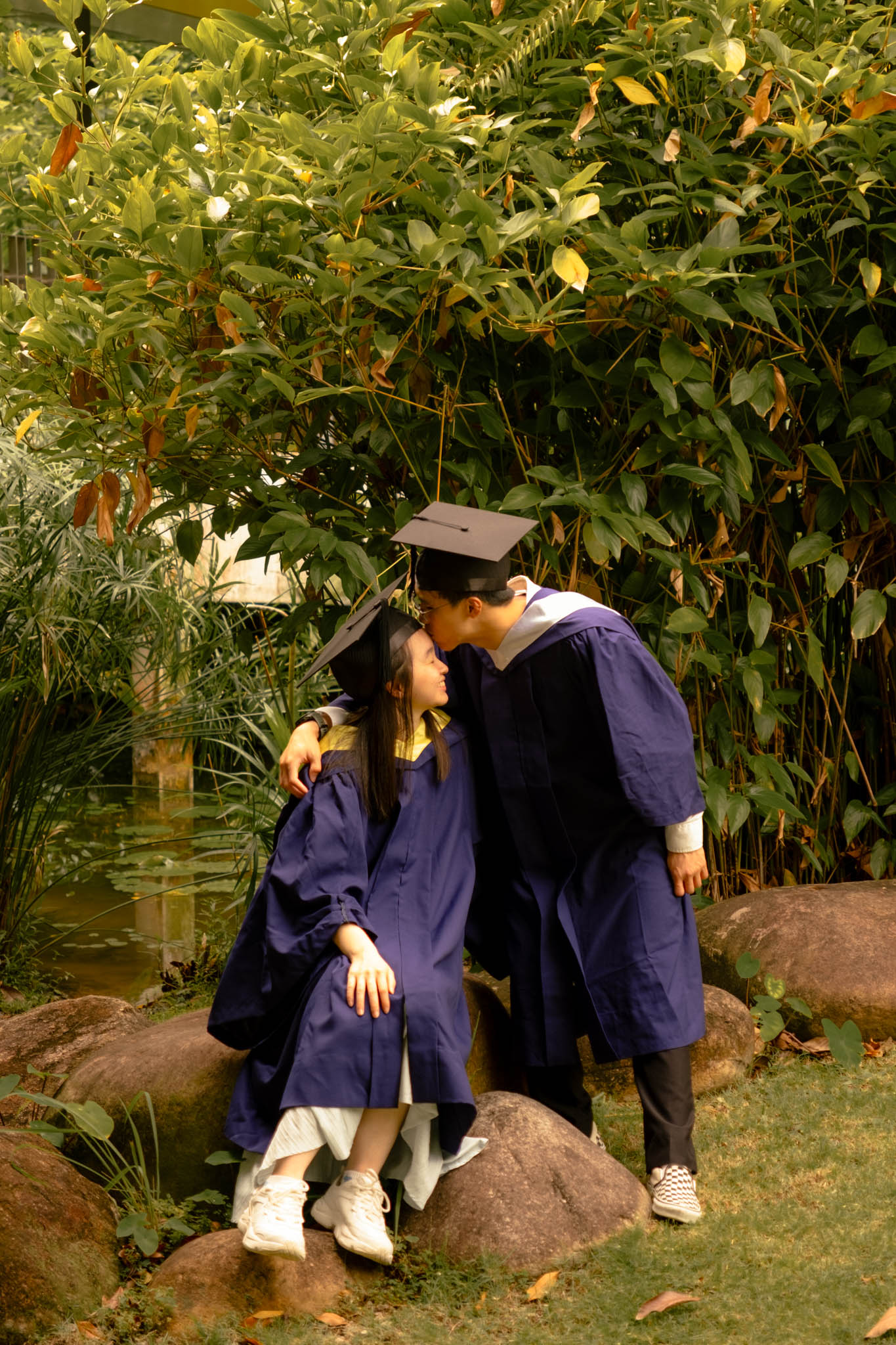 A & Z Graduation at NUS Business School, RVRC and Utown